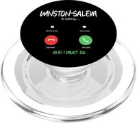 Winston-Salem Is Calling And I Must Go Traveling PopSockets PopGrip for MagSafe