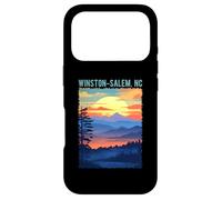 Winston-Salem NC USA Mountain Scenic Sunset Style Design Case for iPhone 17 Pro