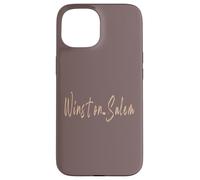 Winston-Salem North Carolina Vintage elegant design Case for iPhone 15