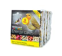Winston Wilds Mixed Variety Pack Energy Cakes for Garden Birds - Wild Bird Food - Size: 5 Pack