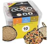 Winston Wilds Suet Coconut Coco Feeders Variety 10 Pack - Size: 10 Pack