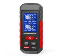 Wintact EMF Meter, Digital Electromagnetic Field Radiation Detector with Temerature, Rechargeable for Home, Office, Outdoor