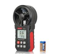 Wintact Handheld Anemometer, Digital Vane Wind Speed Meter Gauge, Air Flow Velocity Tester with Measuring Wind Temperature 14℉ to 113℉ for House HVAC Duct Outdoor Kite Boat Sailing Surfing