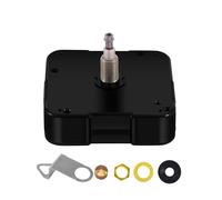 WinTaim 12888 Quartz Clock Movement Replacement, High Torque I Shaft, Battery Operated DIY Wall Clock, 23/64 Inch Maximum Dial Thickness, Thread Length: 30/64 inch, (WT-12888-I Series, No Hands)