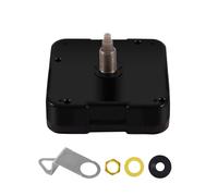 WinTaim 12888 Super Silent Sweep Clock Mechanism Movement, Quartz Wall Clock Motor Replacement Parts, 23/64 Inch Maximum Dial Thickness, Total Shaft Length: 50/64 inch, (WT-12888 Series, No Hands)
