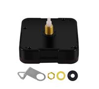 WinTaim 12888 Super Silent Sweep Clock Mechanism Movement, Quartz Wall Clock Motor Replacement Parts, 15/64 Inch Maximum Dial Thickness, Total Shaft Length: 43/64 inch, (WT-12888 Series, No Hands)