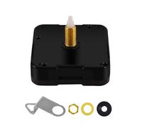 WinTaim 12888 Super Silent Sweep Clock Mechanism Movement, Quartz Wall Clock Motor Replacement Parts, 33/64 Inch Maximum Dial Thickness, Total Shaft Length: 59/64 inch, (WT-12888 Series, No Hands)