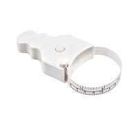 WINTAPE 150 cm Tape Measure, White, Push Button Lock, Alloy Steel Blade, Body Measuring, One-Handed Operation, Up to 60 inches, Centimeters and Inches Marked