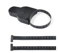 Wintape 2 in 1 Personal Body Fat Tester Caliper with Tape Measure and Fat Curves Fitness, Tape Keep Health Analyzer with Accurate Measurement (Black)