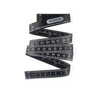 WINTAPE 60 Inches/150 cm Double Sided Body Measuring Tape (Black, 1.5m)