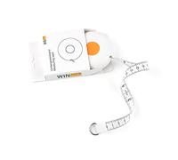 WINTAPE Tape Measure for Body and Circumference ABS White 200 cm 80 Inches