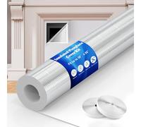 Wintcomfort Fireplace Cover, 3-Layer Insulation Fireplace Draft Blocker with Strips, Inside Fireplace Draft Stopper Stops Heat Loss & Keep Drafts Out, Covers Up to 39" x 55" Fireplace, White Surface