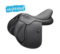 Wintec 500 Jump Adjustable Jumping Event Saddle HART Black/Brown 16.5-17.5" NEW