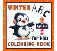 Winter ABC Colouring Book for Kids: Fun & Educational Winter Alphabet Activity for Children Ages 2-4