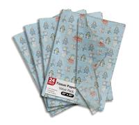 Winter Animals Printed Tissue Paper - Decorative Tissue for Decoupage -Holiday Tissue Paper - Winter Tissue Paper | 24 Sheets 20" x 30"