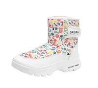 Winter Ankle Boots, High Top Elastic Sport Shoes Fashion Casual Shoe Waterproof Orthopedic Warm Boots Winter Fur Lined Snow Boot Comfortable Trainers Warm Cosy Snow Footwear