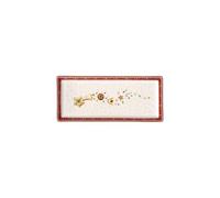 Winter Bakery Delight Cake plate rectangular