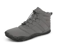 Winter Barefoot Shoes, 2024 New Hike Barefoot Wide Toe Box Footwear Autumn Waterproof, Hike Winter Footwear Barefoot Shoes Women Men (J,10.5)
