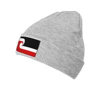 Winter Beanie Hat Maori Sovereignty Movement Flag Running Hat Outdoor Ski Snow Hats Universal Ski Hat for Fishing, Running, Climbing