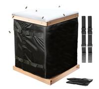 Winter Bee Hive Wrap - 600D Oxford Cloth | Insulation Wrap | Windproof and Coldproof Beehive Cover | Protects Bees from Harsh Weather | Beekeeping Supplies | Ideal for Winter Storage