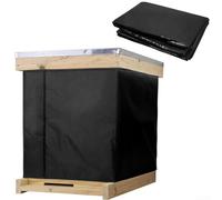 Winter Bee Hive Wrap, Adjustable Beehive Wrap for BEEKEEPING Supplies, 600D Oxford Waterproof Windproof Beehive Insulation Cover For Keeping Beehives Warm In Winter(76.5in)