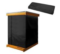 Winter Beehive for Protection Cover, Windproof Waterproof Warm Bee Hive Insulation Wrap, Adjustable Winter Beehive Insulation Cover (Black)