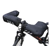Winter Bike Gloves Handlebars Muffs Exercise Winter Bike Gloves Attach to Handlebars Workout Fingerless Bicycle Biking Cycling Gloves for Men Women Frozen Bike Ebike Windproof Commuter Warm Mittens