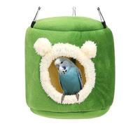 Winter Bird Nest House, Parrot Snuggle Hut, Bird Warmer For Cage, Warm Birdhouse, Sugar Glider Hut, Squirrel Nest, Hamster Snuggle House, Small Animal Winter Shelter, Cozy Pet Hut, Plush Cage Nest, Bi