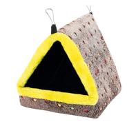 Winter Bird Nest House - Snuggle Up Bird Warmer for Parrots, Macaws, Budgies, Eclectus, Cotton Pouch Bed for Small Animals, Warm Hanging Tent Toy for Cold Weather Pet Comfort
