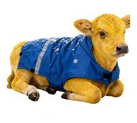 Winter Blanket for Calves, Belly Protection, Windproof Stable Cattle Vest, Insulated Livestock Calf Blanket, for Stable, Pasture, Breeding, Night Protection, Agriculture