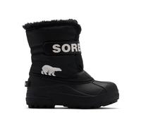 Winter boot Sorel LITTLE KIDS SNOW COMMANDER (Black, Sea Salt) child