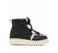 Sorel - Warm, durable snow boots - Ona Ave Alpine Boot WP W Black Chalk for Women in Leather - Size 8,5 US Black 8.5 US