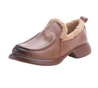 Winter Boots Women Ankle Boots Soft and Comfortable Can Adapt To The Cold and Harsh Environment Soft Lites Boots Women (Brown, 5.5)