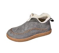 Winter Boots Women's Shoes 2024 Winter Foreign Trade Women Warm Shoes Large Size Flat Bottom Plain with Thick Velvet for Warmth, gray, 5 UK