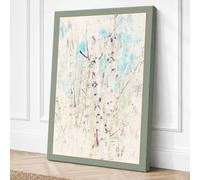 Winter Branch Network Canvas Wall Art Print 24x16 Inch