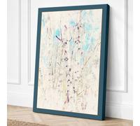 Winter Branch Network Canvas Wall Art Print 24x16 Inch