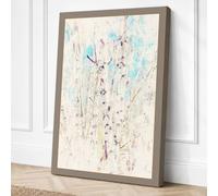 Winter Branch Network Canvas Wall Art Print 36x24 Inch