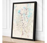 Winter Branch Network Canvas Wall Art Print 36x24 Inch