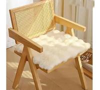 Winter Bubble Plush Cushion Thickened Cushion Dining Office Student Long Sitting God Tool-Wenxinmi-45-45 cm