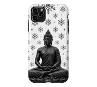 Winter Buddha Lotus Flower - Snow Flakes - Buddhism Buddhist Case for iPhone 11 Pro Max