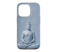 Winter Buddha Lotus Flower - Snow Flakes - Buddhism Buddhist Case for iPhone 13 Pro