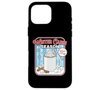 Winter Cabin Season Warm And Cozy Fireplace Retreat Case for iPhone 16 Pro Max