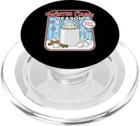 Winter Cabin Season Warm And Cozy Fireplace Retreat PopSockets PopGrip for MagSafe