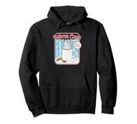 Winter Cabin Season Warm And Cozy Fireplace Retreat Pullover Hoodie
