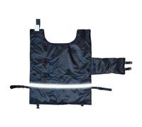 Winter Calf Jacket Livestock Heated Blanket | Thick Double Sided Calf Thermal Underwear Waterproof with Black Reflective Strips Suitable for Men and Women
