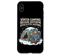 Winter Camping Because Suffering In Style Is Still Case for iPhone XS Max