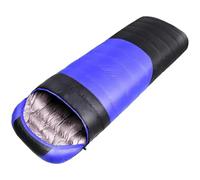 Winter Camping Sleeping Bags Down Cotton Pads Ultralight Outdoor Mattress Thermal Pad Mat For Adult(Purple)