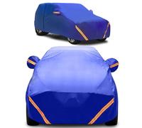 Winter Car Cover Custom For Ford Transit Courier(2018-2023) All Weather Outdoor Garage Waterproof Breathable Dustproof Indoor with Storage Bag&Reflective Strips