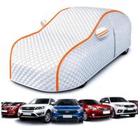 Winter Car Covers for Seat Ibiza FR/Style 2017-2026,5 Layers Thickened Outdoor Car Cover Waterproof All Weather Protection Snow Hail Proof Full Exterior Automobiles Covers