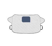 Winter Car Snow Shield Snow-Proof Windshield Cover Sun Shade Protection Cover With Windproof Strap Anti-Thief Design Windscreen Cover Winter
